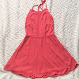Coral Dress Size small